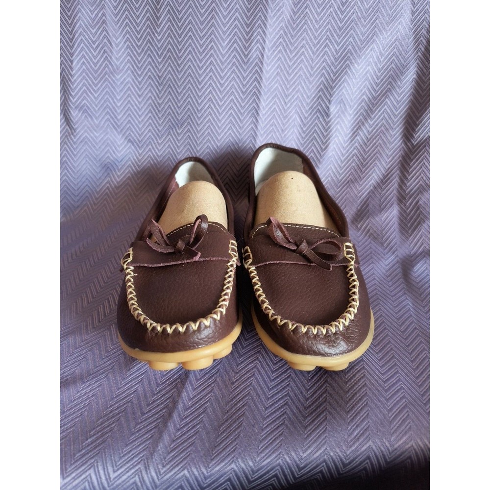Comfy Foot Gear Loafers Shoes Women's EUR 38 US 7 Brown